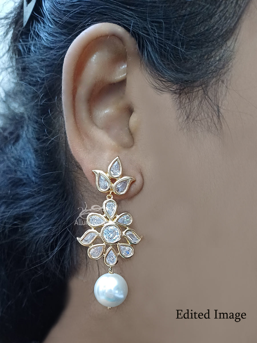 Uncut Earrings